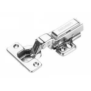 Dobradiça Click com Pistão Aço Niquelado